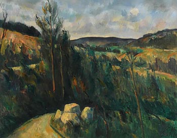 Peter Collis, Forest Road, Glencree Valley, Co Wicklow at Morgan O'Driscoll Art Auctions