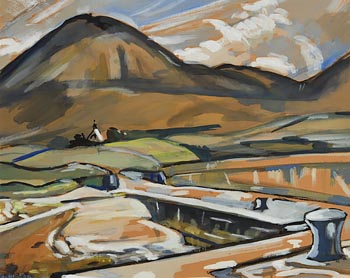 Kitty Wilmer O'Brien, Landscape, West of Ireland at Morgan O'Driscoll Art Auctions