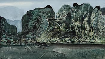 Colin Middleton, Surreal Landscape at Morgan O'Driscoll Art Auctions