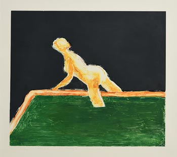 Barrie Cooke, Hot Tub I (Cill Rialaig II) (2009) at Morgan O'Driscoll Art Auctions