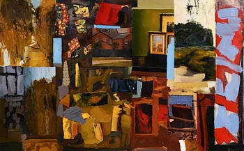 Marie Theresa Keown, The Village (2003) at Morgan O'Driscoll Art Auctions
