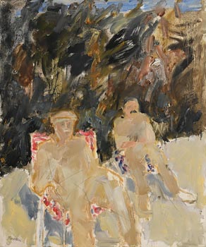 Basil Blackshaw, Waiting for the Pigeons to Come Home (1996) at Morgan O'Driscoll Art Auctions