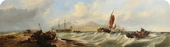Edwin Hayes, Holy Island, Isle of Arran (1862) at Morgan O'Driscoll Art Auctions