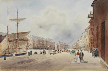 Joseph William Carey, High Street, Belfast 1820 (1917) at Morgan O'Driscoll Art Auctions