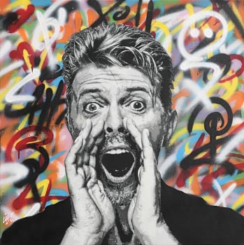 LA Hart, David Bowie (2022) at Morgan O'Driscoll Art Auctions