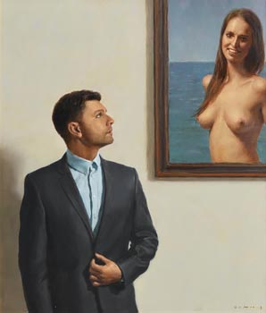 Harry Holland, The Admirer at Morgan O'Driscoll Art Auctions