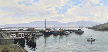 Michael McCarthy, The Little Harbour, Bantry Bay at Morgan O'Driscoll Art Auctions