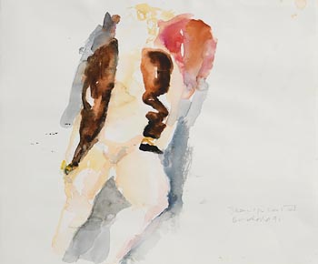 Barrie Cooke, Jean IV (1990) at Morgan O'Driscoll Art Auctions