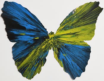 Damien Hirst, Butterfly Spin at Morgan O'Driscoll Art Auctions