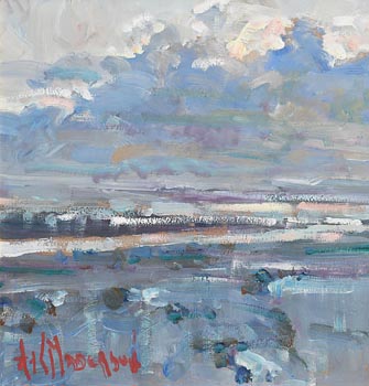 Arthur K. Maderson, Evening, Shannon Estuary at Morgan O'Driscoll Art Auctions