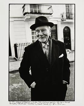 John Minihan, Sir John Gielgud, London (1995) at Morgan O'Driscoll Art Auctions