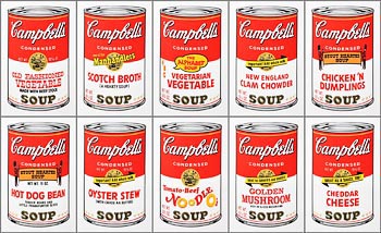 after Andy Warhol, Campbell Soup II Portfolio (10 prints) at Morgan O'Driscoll Art Auctions