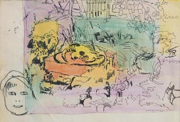 Norah Allison McGuinness, Child's View at Morgan O'Driscoll Art Auctions