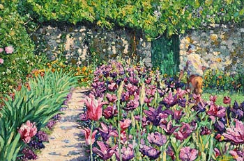 James S. Brohan, The Walled Garden at Morgan O'Driscoll Art Auctions