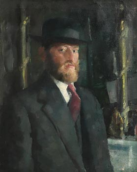 Henry Robertson Craig, Man in a Bowler Hat at Morgan O'Driscoll Art Auctions