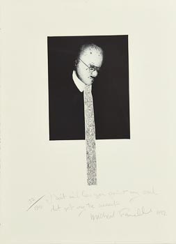 Michael Farrell, James Joyce (1999) at Morgan O'Driscoll Art Auctions