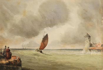 Richard Caulfield Orpen, Entering Port (1928) at Morgan O'Driscoll Art Auctions