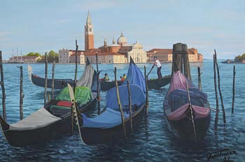 John Turner, Venice (1989) at Morgan O'Driscoll Art Auctions