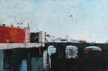 Michael Hales, Dark Waters, Grey Towers at Morgan O'Driscoll Art Auctions