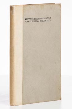 William Butler Yeats (1865-1939), Responsibilities: Poems and a Play by William Butler Yeats at Morgan O'Driscoll Art Auctions
