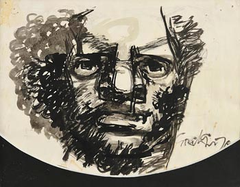 Patrick Graham, Luke Kelly (1970) at Morgan O'Driscoll Art Auctions