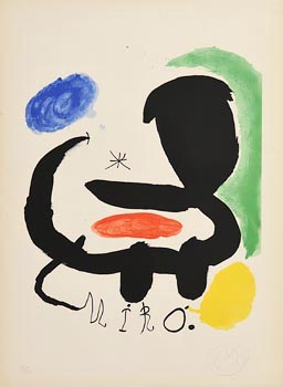 Joan Miro, Sala Pelaires, Palma de Majorca (1970) at Morgan O'Driscoll Art Auctions