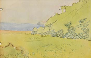 Jack Butler Yeats, Sligo Landscape at Morgan O'Driscoll Art Auctions