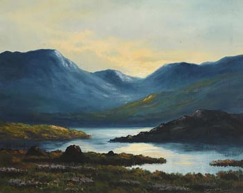 Douglas Alexander, Blue Mountains, Connemara at Morgan O'Driscoll Art Auctions