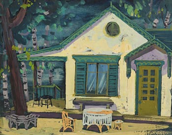 Evie Hone, The Garden Room at Morgan O'Driscoll Art Auctions