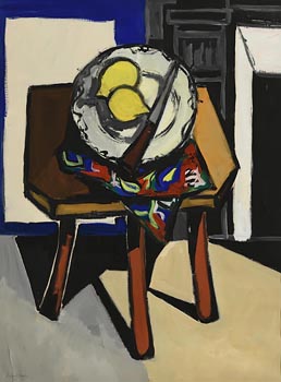 Arthur Armstrong, Tabletop Still Life with Lemons at Morgan O'Driscoll Art Auctions