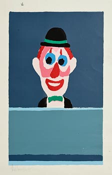 Jack Donovan, Clown at Morgan O'Driscoll Art Auctions