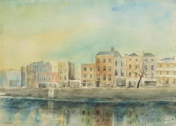 Peter Pearson, Ormand Quay, Dublin (1986) at Morgan O'Driscoll Art Auctions