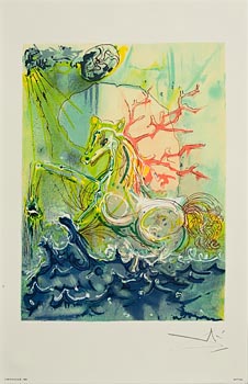 Salvador Dali, Neptune (Les Chevaux de Dali) at Morgan O'Driscoll Art Auctions