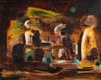 Padraig MacMiadhachain, Church of The East in a Night with a South Wind at Morgan O'Driscoll Art Auctions