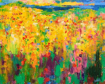 Kenneth Webb, Wild Flowers, Crete at Morgan O'Driscoll Art Auctions