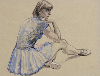 Tom Carr, The Ballerina at Morgan O'Driscoll Art Auctions