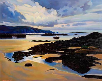 Fergal Nally, Rossbeg Harbour (2002) at Morgan O'Driscoll Art Auctions