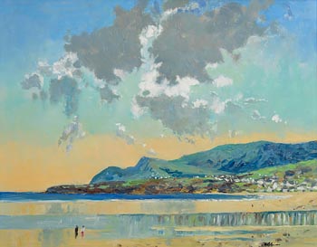 Alex McKenna (b.1943), Cloudy Day and Evening Light, Achill at Morgan O'Driscoll Art Auctions