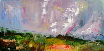 Rose Murray, Descending Mist, Erriff Valley (2022) at Morgan O'Driscoll Art Auctions