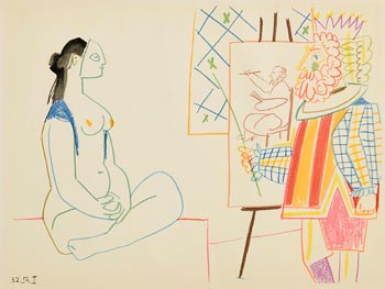 Pablo Picasso, La Comedie Humaine at Morgan O'Driscoll Art Auctions