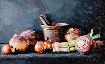 Mark O'Neill, Still Life with Vegetables (2003) at Morgan O'Driscoll Art Auctions