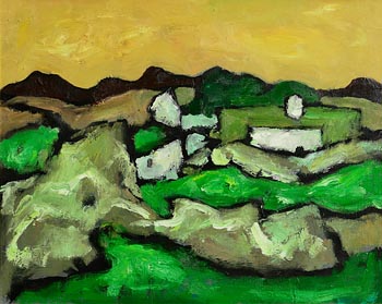 Desmond Carrick, West of Ireland landscape at Morgan O'Driscoll Art Auctions