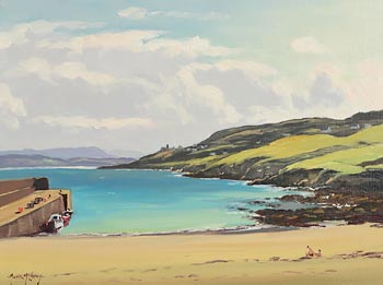 Michael McCarthy, The Little Harbour, Portnoo, Donegal (2000) at Morgan O'Driscoll Art Auctions