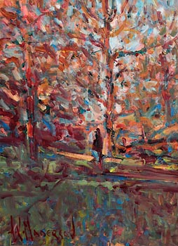 Arthur K. Maderson, Autumnal Evening Near Cappoquin at Morgan O'Driscoll Art Auctions