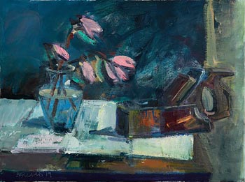 Brian Ballard, Woodplain and Magnolias (2019) at Morgan O'Driscoll Art Auctions