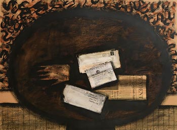 Neil Shawcross, The Hall Table (1990) at Morgan O'Driscoll Art Auctions