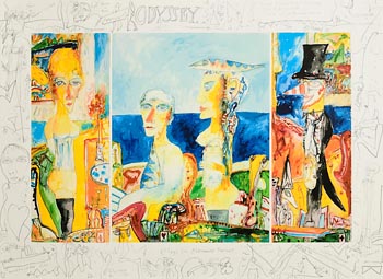 John Bellany, Odyssey (1998) at Morgan O'Driscoll Art Auctions