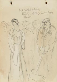 Jack Butler Yeats, The Strong Man at Morgan O'Driscoll Art Auctions