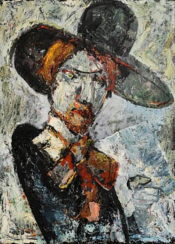Charles Harper, Self Portrait at Morgan O'Driscoll Art Auctions