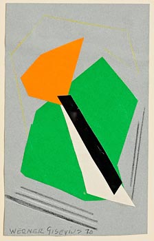 Werner Gisevius, Abstract Composition (1970) at Morgan O'Driscoll Art Auctions